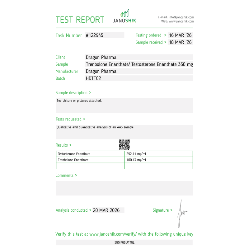 TREN / TEST 350